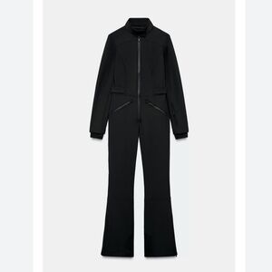 Zara Elegant Black Jumpsuit